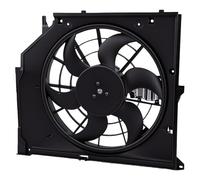 Generic Ensemble de Ventilateur de Refroidissement de Radiateur de Remplacement Premium pour E46 Série 3 325i 328i 330i 1999-2005 6 Pales 1 unité