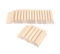 Generic Ensemble Domino Tenon en Bois, 50pcs Blocs 8x22x50 Mm pour les Meubles de Menuiserie de Systèmes de Menuiserie, Fabriqués à Partir de Bois, de Longue Durée