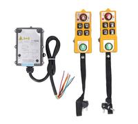 Generic Ensemble émetteur et Récepteur de Télécommande de Grue Industrielle pour Palan électrique DC24V, étanche et Compact pour les Chantiers de Construction