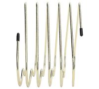 Generic Étagère Télescopique en Fer Durable, Support de Rangement Brillant, Organisateur pour Bureau, Salle D'étude, 6,3 Pouces X 6 Pouces (GOLD)