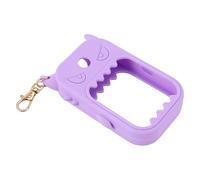 Generic Étui en Silicone pour Vaporisateur Manuel, Support de Protection Anti-fuite, avec Porte-clés, Idéal pour les Flacons Pulvérisateurs de 30 Ml, Violet