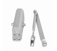 Generic Ferme-porte Hydraulique pour Portes de 35 à 60 Kg - Contrôle de Vitesse à Deux étages pour Portes de sécurité à Ouverture à Gauche ou à Droite - Ajustement Universel pour Composite Bois-métal