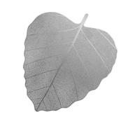 Generic Filtre à Thé Passoire Infuseur Passoire Fine Mailles Acier Inoxydable Forme Feuille Convenant pour Tisane Maison Bureau Utilisation Quotidienne Cadeau, S