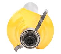 Generic Fraise à Double Doucine Romaine à Tige de 8 Mm pour la Coupe de Précision du Travail du Bois, Matériau en Alliage YG8 de Haute qualité, 2 Cannelures pour les Conceptions D'armoires et de