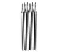 Generic Fraises à Graver, Jeu D'aiguilles en Acier au Tungstène pour la Sculpture sur Bois, Travail de Précision, 6 Pièces (012)