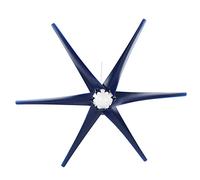 Generic Générateur D'énergie éolienne, Mini éoliennes Portables de 200 W à Haut Rendement pour un Usage Domestique, 6 Pales, Alliage et Matière Plastique (24V)