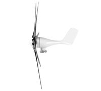 Generic Générateur D'énergie éolienne, Mini éoliennes Portables de 200 W à Haut Rendement pour un Usage Domestique, 6 Pales, Alliage et Matière Plastique (12V)