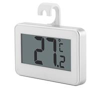 Generic Grand Thermomètre Numérique de Réfrigérateur LCD avec Support Réglable et Aimant pour la Cuisine, Matériau ABS 6,8x4,3x1cm