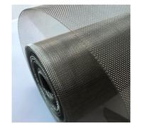 Generic Grillage Métallique Maille Fine, Tissu De Treillis Métallique D'acier Inoxydable, Anti Rongeur Grille De Filtration, Anti-Insecte Rideau Moustiquaire,Argent,95x300cm(37x118inch)