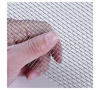 Generic Grillage Pour Moustiquaire, Tamis INOX, 6 Mesh 12 Mesh 30 Mesh 80 Mesh 150 Mesh Résistance Au Déchirement Et Corrosion Grillage Fine Maille Anti-Insecte,6 mesh,1x3m(39x118inch)