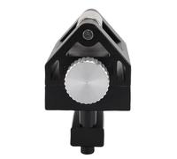 Generic Guide D'affûtage en Alliage D'aluminium, Gabarit D'affûtage à Angle Fixe pour Ciseaux à Bois, Avions, Outils de de Cuisine, Portable 10.5cm (BLACK)