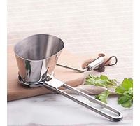 Generic Hachoir à Coriandre en Acier Inoxydable, Outil de Cuisine Portable pour Couper Rapidement les Herbes et les Légumes, Facile à Nettoyer, 200g