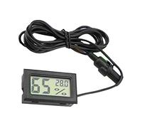 Generic Hygromètre Thermomètre Numérique avec Sonde Compteur d'humidité de Température électronique Compact pour Bureau à Domicile Léger Portable 1 unité