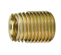Generic Inserts Filetés, 20 Pièces, Inserts Filetés Autotaraudeurs en Acier au Carbone pour Bois, Métal et Plastique avec Grande Zone de Connexion, Tailles M2 M4 M6 M8 M10 M12 pour Meubles, (#9)