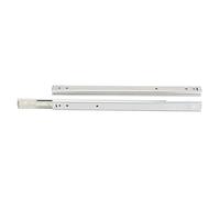 Generic Jeu de 2 Glissières de Tiroir, Roulement à Billes, Extension Complète, 3 Plis, 350mm, pour Machines de Jeu, électronique, Acier laminé à Froid
