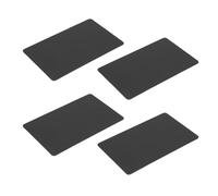 Generic Jeu de Cartes NFC en PVC Noir avec Puce NTAG216 pour Smartphones, 10 Pièces Imprimables Double Face