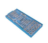 Generic Jeu de Tarauds et Filières à Filetage Fin, 40 Pièces, Kit Complet en Acier à Haute Teneur en Carbone pour une Réparation Précise du Filetage, Idéal pour les Mécaniciens