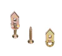 Generic Jeu de Vis D'ancrage Autoperceuses, Ancres D'expansion Durables pour la Décoration de la Maison et les Cadres Photo en Acier au Carbone, Paquet de 40