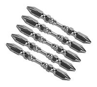 Generic Jeu D'embouts de Tournevis électrique de Haute qualité, 5 Pièces, Outils en Acier allié à 2 Têtes 65mm pour un Usage Domestique et Professionnel