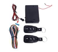 Generic Kit Central de Télécommande Système d'entrée sans e Voiture en Plastique avec Batterie CR2032 2 Fonctions de Verrouillage Central de Porte à Distance pour Accès Universel au Véhicule et