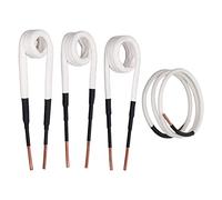 Generic Kit de Bobines D'induction Thermique, 4 Pièces, Noyau en Laiton, Bobines de 3.0mm, Haute Performance pour le Soudage et le Retrait de Vis Rouillées, Outils de Réparation Automobile