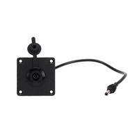 Generic Kit de Prise Femelle de Passage de Câble scellé Extérieur Durable adapté pour Mini RV 12V, Boîtier en Aluminium