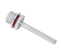 Generic Kit de Puits Thermométriques en Acier Inoxydable de 4 Pouces pour Accessoires de Brassage, Protecteur de Thermomètre Durable pour la Cuisson et les Applications Hydrauliques