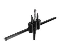 Generic Kit de Scie à Trous Réglables, Lames Flexibles Durables pour Planches en Bois et Plastique, Bricolage Artisanat en Acier allié 1 unité (30-200mm)