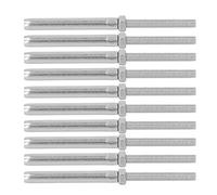 Generic Kit de Vis Tire-fond à Filetage en Acier Inoxydable, 10 Pièces, pour des Solutions Durables de Garde-corps à Câbles (M10/5mm)