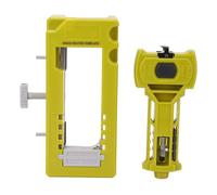 Generic Kit d'installation et Charnière de Porte, Gabarit de Perçage de Charnière et Outil à Mortaise pour Portes de 1 3/8" et 1 3/4" d'épaisseur, Compatible avec un Routeur, Comprend des