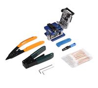 Generic Kit D'outils pour Fibres Optiques, Traitement Précis des Matériaux de Haute qualité pour L'épissure FTTH et la Maintenance du Réseau de Fibres