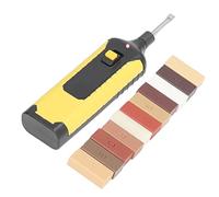 Generic Kit Universel de Réparation de Plancher en Bois, Remplissage de Rayures pour stratifié, Accessoires Complets pour la Réparation Quotidienne du Bois à Domicile