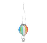 Generic Lanterne Solaire en Forme de Ballon à Air Chaud, Lumière Suspendue à Détection Automatique, pour Jardin, Parc, Camping, Décoration