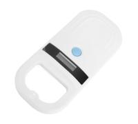 Generic Lecteur D'identification d'animaux Portable et Rechargeable, 134.2KHz, Scanner de Micropuces pour Animaux de Compagnie, pour la Gestion du Bétail, avec Transmission USB C et BT (White)