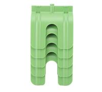 Generic Localisateur Précis de Boîte de Marqueur de Sortie de Cloison Sèche Applications Multifonctionnelles 5 Pièces, matériau: ABS (GREEN)