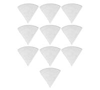 Generic Lot de 10 Filtres Coniques pour Valve D'échappement en Coton de qualité Supérieure pour Systèmes de Ventilation Zehnder Helios Maico 125 X 180 Mm
