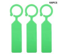 Generic Lot de 100 étiquettes de Fleurs à Suspendre en Plastique Réutilisables pour Semis, Excellents Marqueurs de Plateau de Graines pour Décorations de Jardin, étiquettes de Nom de Plante Faciles