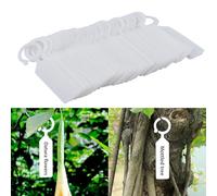 Generic Lot de 100 étiquettes de Fleurs à Suspendre en Plastique Réutilisables pour Semis, Excellents Marqueurs de Plateau de Graines pour Décorations de Jardin, étiquettes de Nom de Plante Faciles