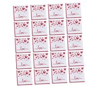 Generic Lot de 20 Serviettes Jetables en Papier Pâte de Bois à Motif Love de Cœur, Douces et Résistantes, pour Mariage, Saint-valentin, Fêtes et Décoration de Table