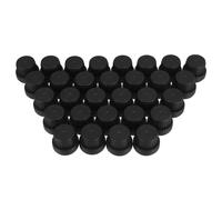 Generic Lot de 30 Bouchons Noirs Étanches en Pp pour Flacons D'huiles Essentielles 5-100 Ml, Réutilisables Tête Antivol pour Rangement Sécurisé