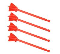 Generic Lot de 4 Accessoires de Forage pour Mélangeur de Peinture Réutilisables, Conception à 5 Lames pour Réduire les Bulles D'air Pendant le Mélange, Parfaits pour L'artisanat et la Peinture,