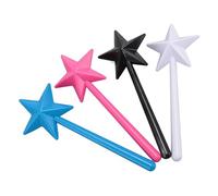 Generic Lot de 4 Salière et Poivrière Rechargeables, Distributeur D'épices Facile à Utiliser pour les Repas en Plein Air et la Cuisine Amusante en Plastique de qualité Supérieure 7 X 18 Cm