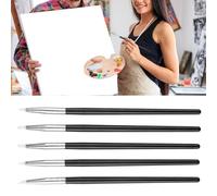Generic Lot de 5 Outils de Modelage D'argile en Silicone, Pinceaux de Sculpture Polyvalents pour Laboratoire D'art et Dentaire, Silicone Souple et Flexible, Taille Compacte, Idéal pour Divers Projets