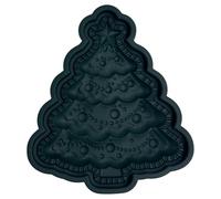 Generic Lot de mini moules à tarte de Noël (sapins de Noël) | Presse à biscuits Père Noël en pain d'épices pour les tables de dessert festives et les soirées de cuisson en famille (Noël