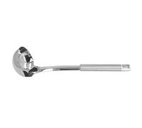 Generic Louche à Soupe en Acier Inoxydable 304, Séparateur D'huile, Cuillère D'écumoire Durable pour la Cuisine à Domicile 12,4x3,5 Pouces