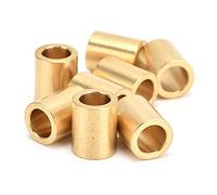 Generic Manchon en Laiton Autolubrifiant, 8 Pièces, Bague de Roulement Durable pour équipement électrique à Vitesse de Glissement élevée, Alésage de 8mm, Diamètre Extérieur de 12mm