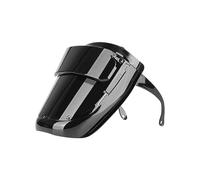 Generic Masque de Soudage PC Résistant aux Hautes Températures, Grande Vue à 180 ° pour le Soudage à L'arc et le Meulage Noir PC Taille S (petite taille)