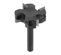 Generic Mèche de Routeur de Surface en Carbure cémenté à Haute Résistance pour un Rabotage Précis dans les Projets de Menuiserie, Tige de 8 Mm