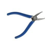 Generic Micro Pince Coupante d'extrémité en Acier de 5.2 Pouces pour l'électronique, les Cartes IC, le Fil de Cuivre, la Poignée Ergonomique en Caoutchouc en Plastique, la Lame étroite