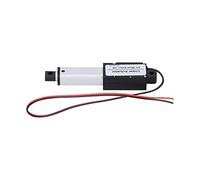 Generic Mini Actionneur Linéaire Robuste, Interrupteurs de Fin de Course 30mm DC 12V, Tube en Aluminium pour Installations de Restauration Agricole (Course 30mm-8mm/s-70N)